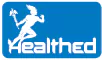Healthed-White-on-Blue
